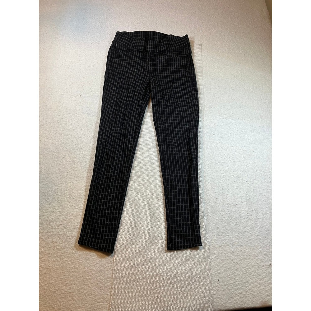 Seven7 Leggings Womens Small‎ Black White Checkered Grid Print Pull On Pants S